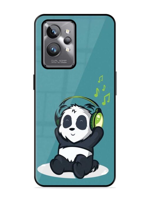 Music Panda Glossy Metal Phone Cover for Realme Gt 2 Pro