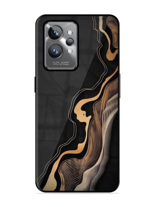 Abstract Art Glossy Metal TPU Phone Cover for Realme Gt 2 Pro Zapvi