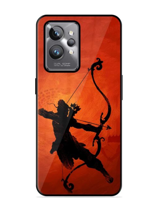 Illustration Lord Rama Glossy Metal Phone Cover for Realme Gt 2 Pro