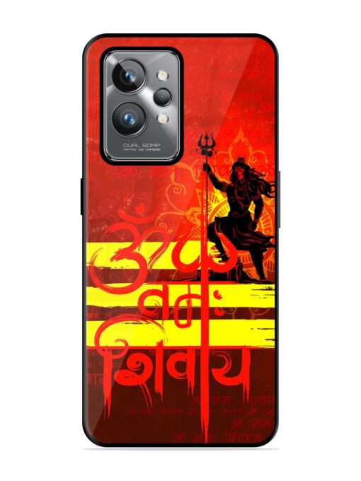 Illustration Lord Shiva Glossy Metal TPU Phone Cover for Realme Gt 2 Pro