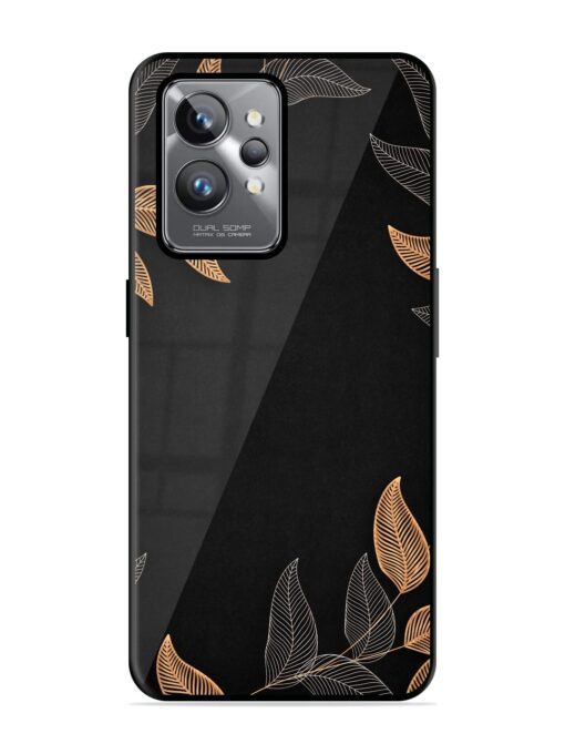 Foliage Art Glossy Metal Phone Cover for Realme Gt 2 Pro