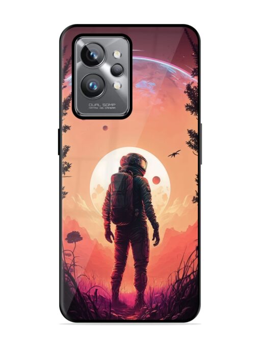 Red Sky At Morning Glossy Metal Phone Cover for Realme Gt 2 Pro