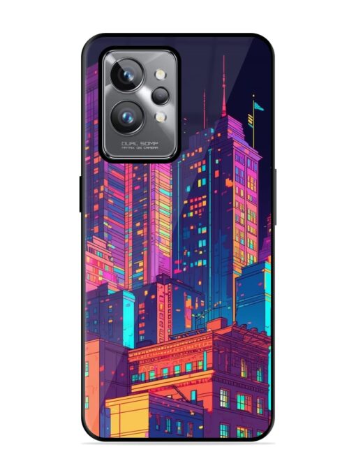 City View Glossy Metal Phone Cover for Realme Gt 2 Pro