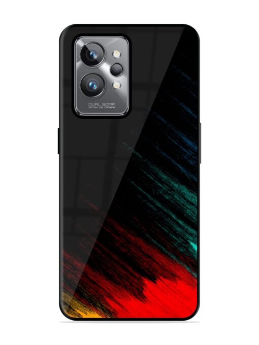 Color Pattern Glossy Metal Phone Cover for Realme Gt 2 Pro