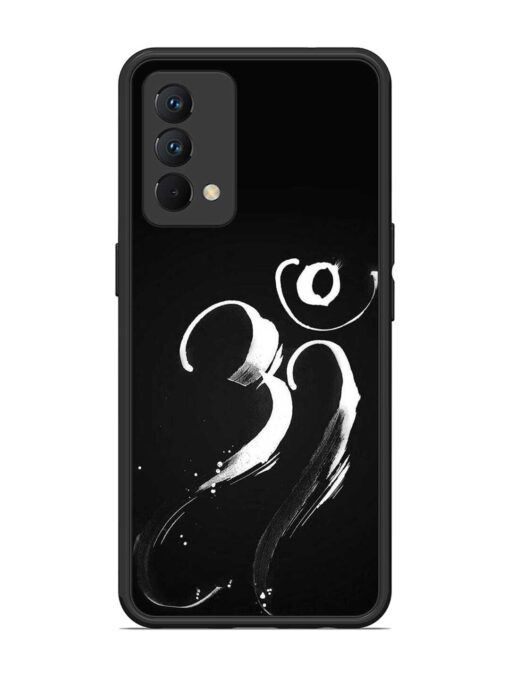 Om Logo Glossy Metal Phone Cover for Realme Gt Master Edition