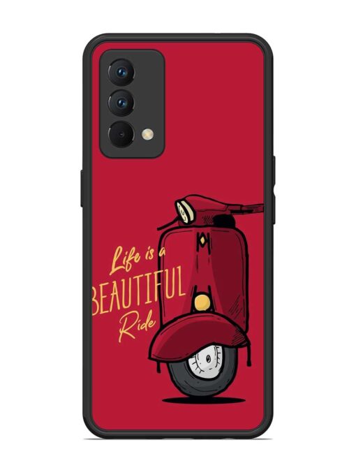 Life Is Beautiful Rides Glossy Metal Phone Cover for Realme Gt Master Edition Zapvi