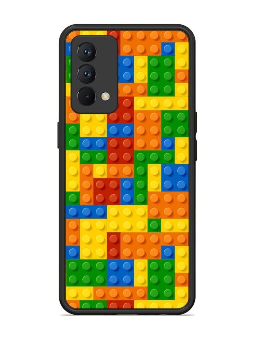 Building Blocks Glossy Metal TPU Phone Cover for Realme Gt Master Edition