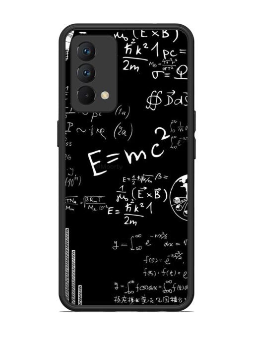 E=Mc2 Mass?Energy Equivalence Glossy Metal Phone Cover for Realme Gt Master Edition