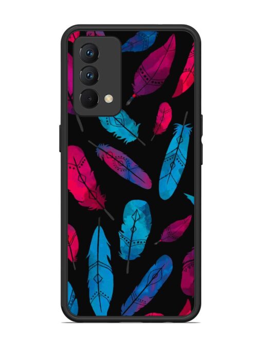 Feather Art Glossy Metal Phone Cover for Realme Gt Master Edition