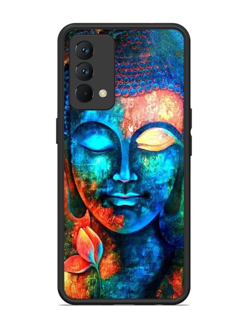 Buddha Painting Glossy Metal Phone Cover for Realme Gt Master Edition