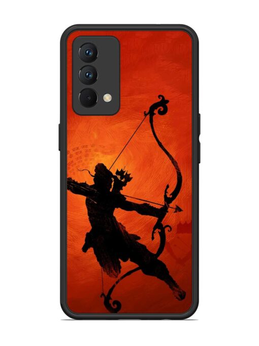 Illustration Lord Rama Glossy Metal Phone Cover for Realme Gt Master Edition