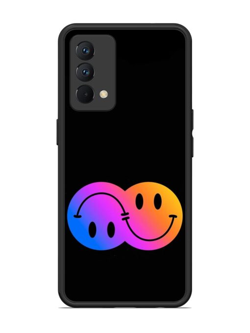 Gradient Smile Art Glossy Metal TPU Phone Cover for Realme Gt Master Edition Zapvi