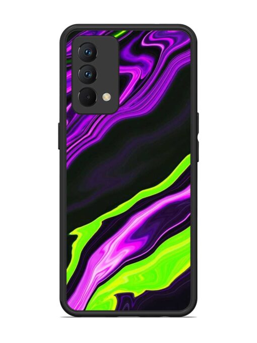 Bright Fluid Violet Glossy Metal Phone Cover for Realme Gt Master Edition