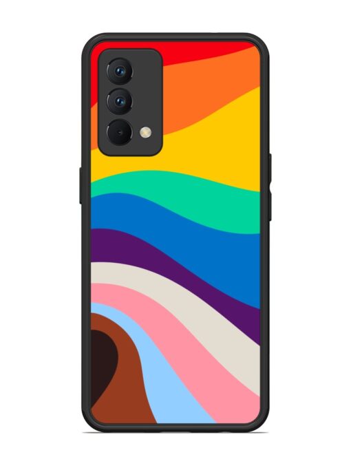 Minimal Pride Art Glossy Metal Phone Cover for Realme Gt Master Edition