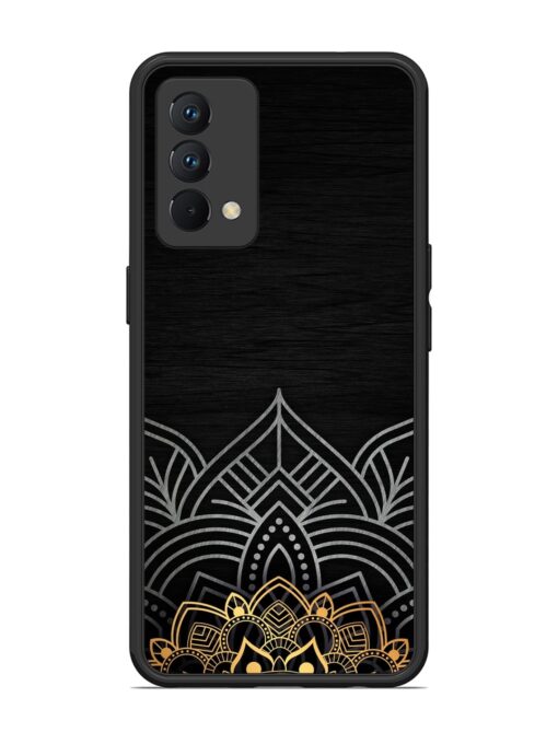 Decorative Golden Pattern Glossy Metal Phone Cover for Realme Gt Master Edition