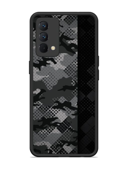 Dark Camouflage Glossy Metal Phone Cover for Realme Gt Master Edition