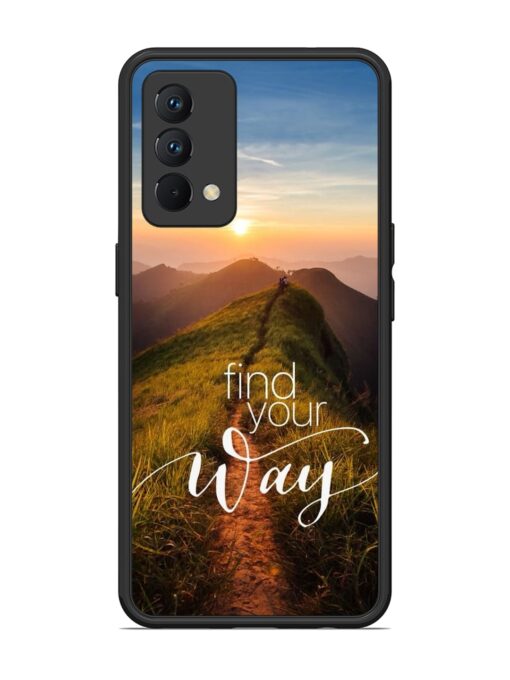 Find Your Way Glossy Metal Phone Cover for Realme Gt Master Edition