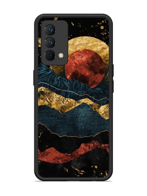 Gold Painting View Glossy Metal Phone Cover for Realme Gt Master Edition