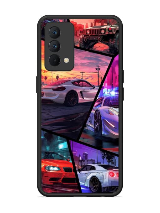 Ride In Pixels Glossy Metal Phone Cover for Realme Gt Master Edition