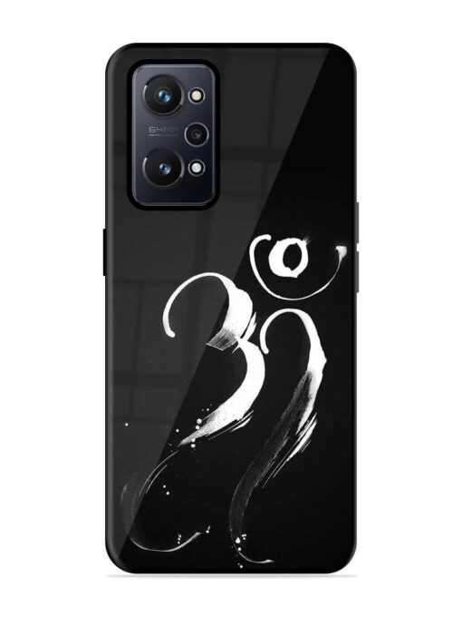 Om Logo Glossy Metal Phone Cover for Realme Gt Neo 2