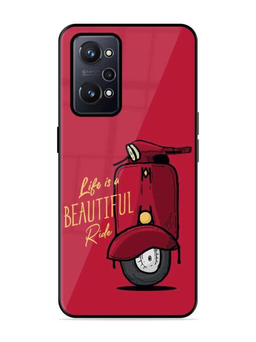 Life Is Beautiful Rides Glossy Metal Phone Cover for Realme Gt Neo 2