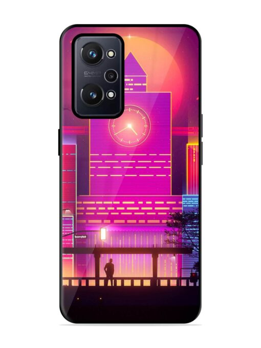 Clock Tower Glossy Metal TPU Phone Cover for Realme Gt Neo 2