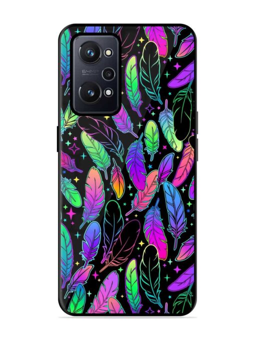 Bright Multi Colored Seamless Glossy Metal Phone Cover for Realme Gt Neo 2