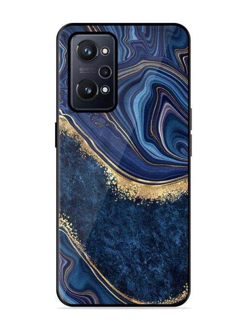 Abstract Background Blue Glossy Metal TPU Phone Cover for Realme Gt Neo 2 Zapvi