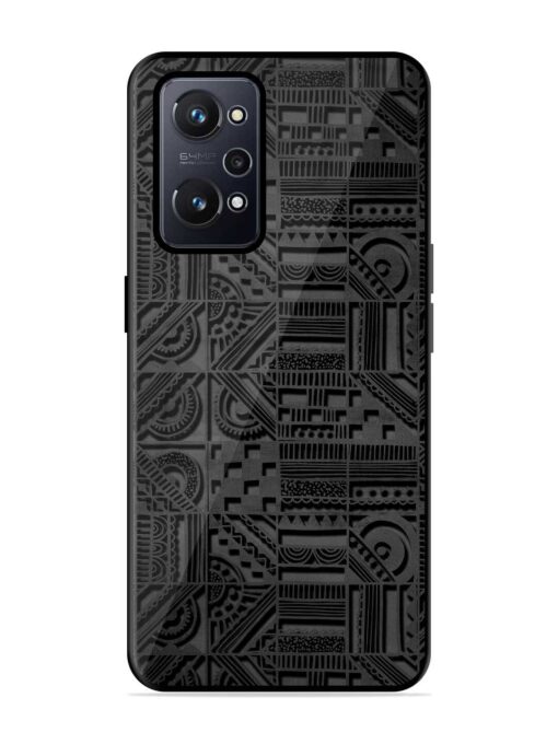 Seamless Pattern Glossy Metal Phone Cover for Realme Gt Neo 2