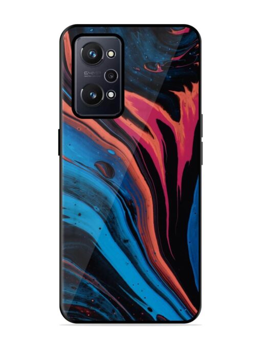 Liquefied Art Glossy Metal TPU Phone Cover for Realme Gt Neo 2