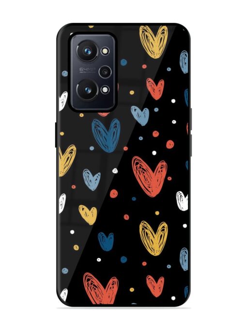 Happy Valentines Day Glossy Metal TPU Phone Cover for Realme Gt Neo 2