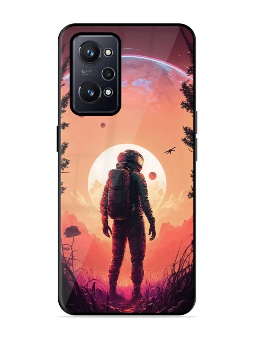 Red Sky At Morning Glossy Metal Phone Cover for Realme Gt Neo 2