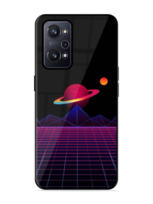 Wave Aesthetic Glossy Metal Phone Cover for Realme Gt Neo 2