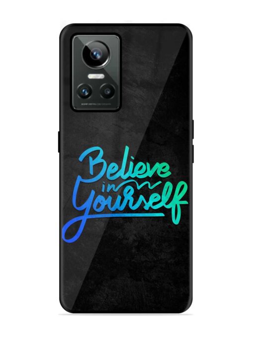 Believe In Yourself Glossy Metal Phone Cover for Realme Gt Neo 3 Zapvi