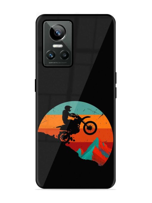 Mountain Bike Glossy Metal Phone Cover for Realme Gt Neo 3 Zapvi