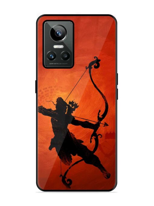 Illustration Lord Rama Glossy Metal Phone Cover for Realme Gt Neo 3