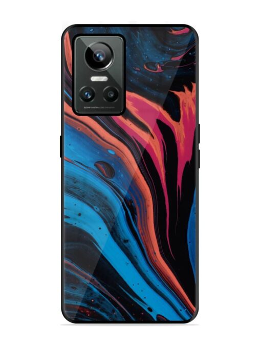 Liquefied Art Glossy Metal TPU Phone Cover for Realme Gt Neo 3