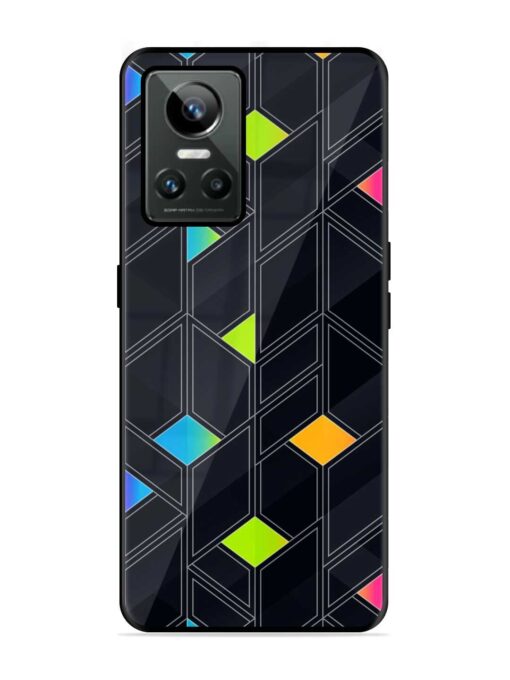 Abstract Mosaic Seamless Glossy Metal Phone Cover for Realme Gt Neo 3 Zapvi