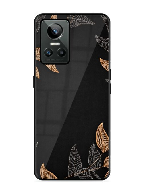 Foliage Art Glossy Metal Phone Cover for Realme Gt Neo 3