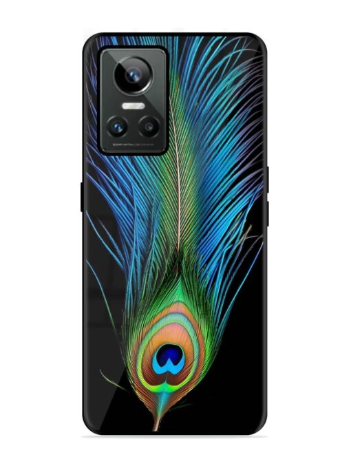 Peacock Feather Glossy Metal TPU Phone Cover for Realme Gt Neo 3 Zapvi