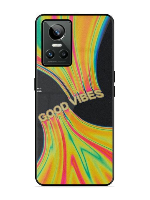 Good Vibes Glossy Metal Phone Cover for Realme Gt Neo 3