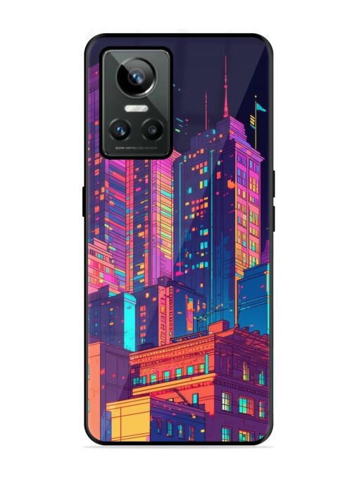 City View Glossy Metal Phone Cover for Realme Gt Neo 3 Zapvi