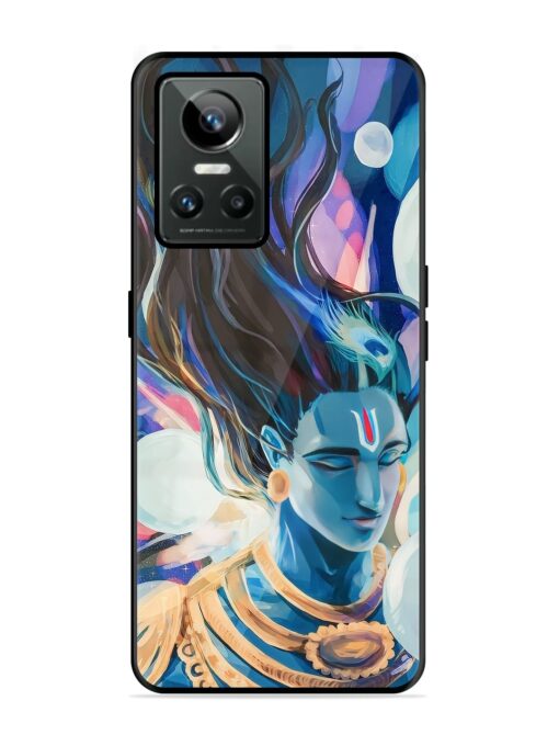 Bhagwan Sri Krishna Glossy Metal Phone Cover for Realme Gt Neo 3 Zapvi