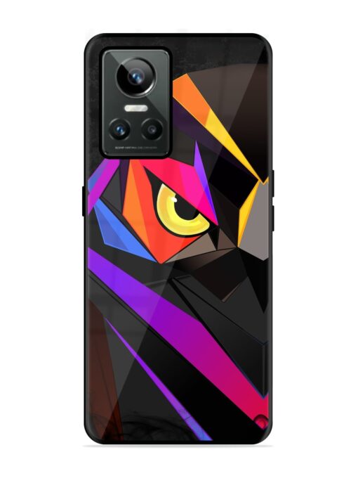 Wpap Owl Glossy Metal Phone Cover for Realme Gt Neo 3