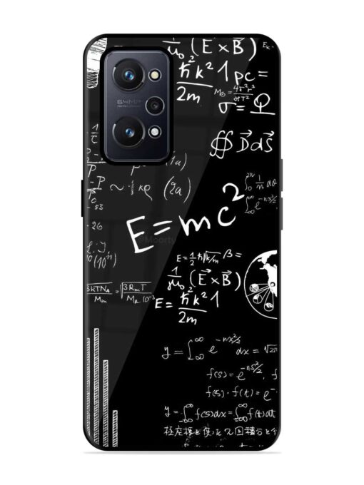 E=Mc2 Mass?Energy Equivalence Glossy Metal Phone Cover for Realme Gt Neo 3T