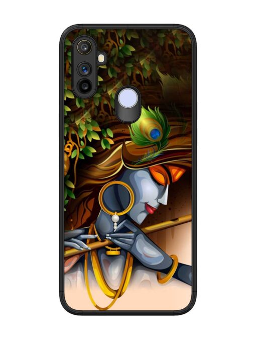 Krishna Glossy Metal Phone Cover for Realme Narzo 10A Zapvi