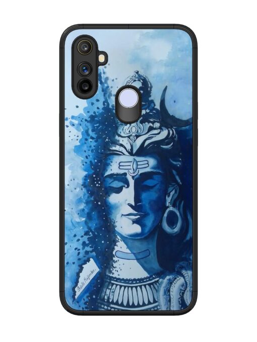 Shiv Art Glossy Metal Phone Cover for Realme Narzo 10A Zapvi