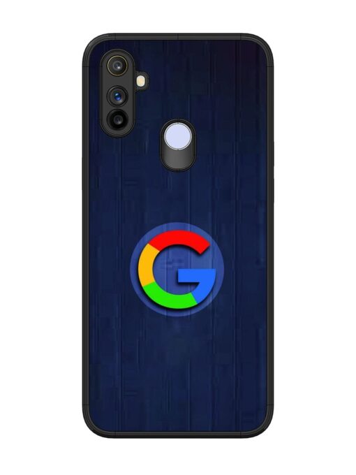 Google Logo Printed Glossy Metal TPU Phone Cover for Realme Narzo 10A Zapvi