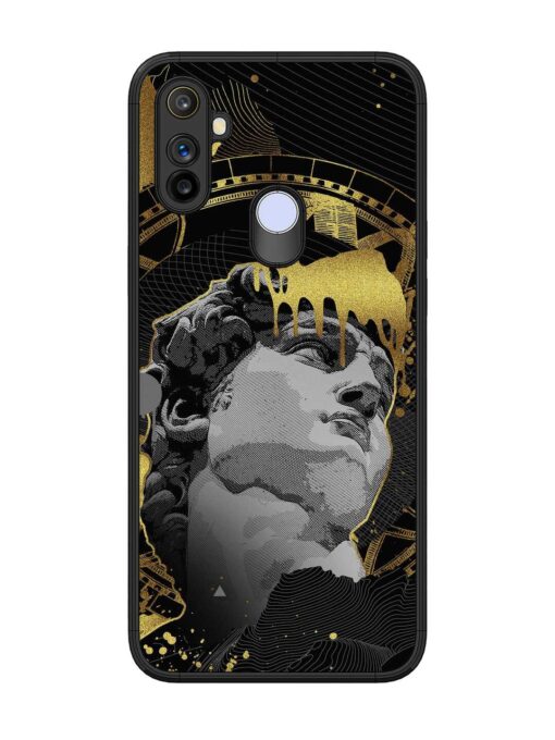 Roman Face Glossy Metal Phone Cover for Realme Narzo 10A Zapvi