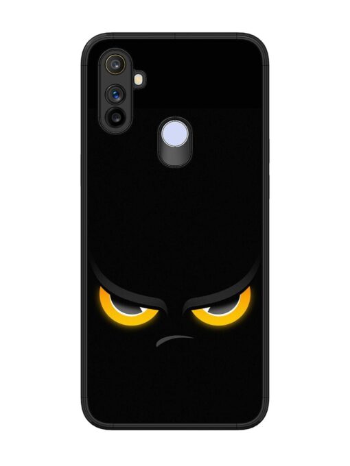 Scary Yellow Eye Glossy Metal TPU Phone Cover for Realme Narzo 10A